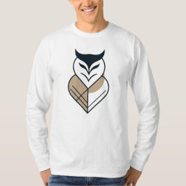 OWL logo geometrisch ontwerp T-shirt