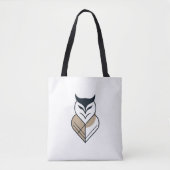 OWL logo geometrisch ontwerp Tote Bag (Voorkant)