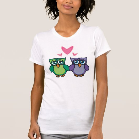 Owl Love 4 T-shirt (Voorkant)