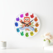 Owl love ASL Sign language rainbow klantgericht Grote Klok (Huis)