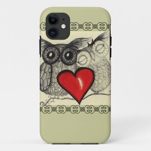 Owl Love - Case-Mate iPhone Case (Achterkant)