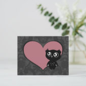 Owl Love I Briefkaart (Staand voorkant)