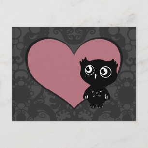 Owl Love I Briefkaart