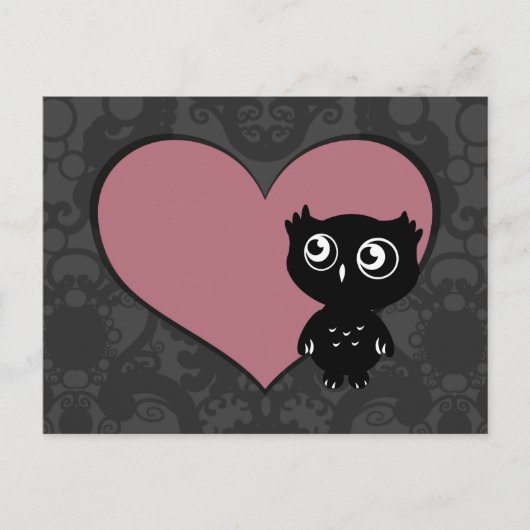 Owl Love I Briefkaart (Voorkant)