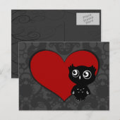 Owl Love III Briefkaart (Voorkant / Achterkant)