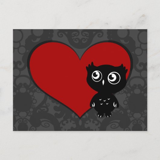 Owl Love III Briefkaart (Voorkant)