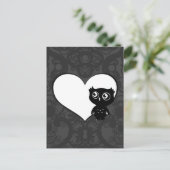 Owl Love IV Briefkaart (Staand voorkant)
