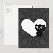 Owl Love IV Briefkaart (Voorkant / Achterkant)