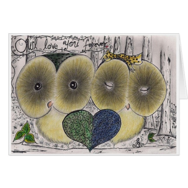 Owl Love je Forever (Voorkant Horizontaal)