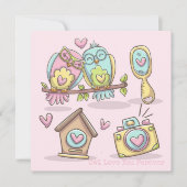 Owl Love je Forever Kaart (Voorkant)