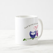 Owl Love je Forever Koffiemok (Voorkant rechts)
