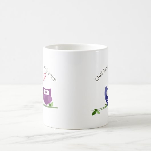 Owl Love je Forever Koffiemok (Center)