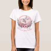 Owl Love je Forever T-shirt (Voorkant)