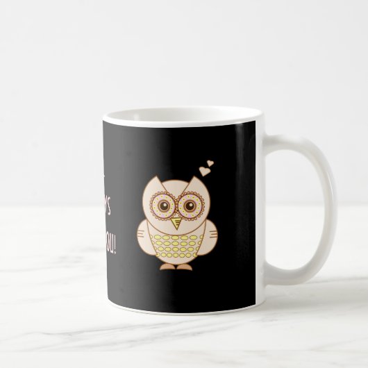 Owl Love Koffiemok (Rechts)