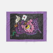 Owl Love Letter Fleece Deken (Voorkant (Horizontaal))