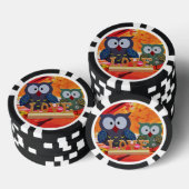 Owl love poker chips (Opstapeling)