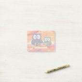 Owl love post-it® notes (Op bureau)