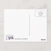 Owl Love you Forever, Cute Ownership and Heart des Briefkaart (Achterkant)