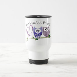 Owl Love you Forever, Cute Ownership and Heart des Reisbeker