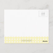 OWL LOVE:: zacht meisje + jongen Briefkaart (Achterkant)