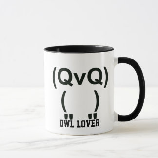 Owl Lover Computer Symbool Mok