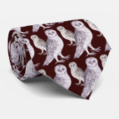 Owl Lover's nektie - Great Bird Watcher's Gift! Stropdas (Opgerold)