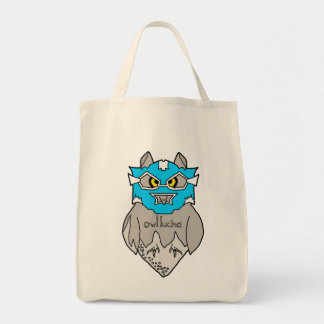 Owl Lucha Grocery Tas