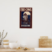  Owl Magazine Hoesje Poster (Keuken)