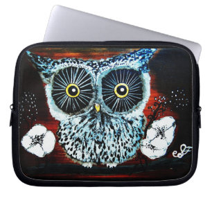 Owl Magic - laptoptas Laptop Sleeve