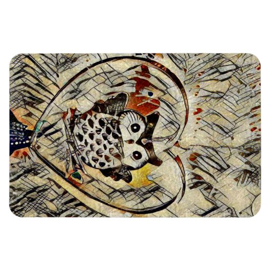 Owl Magneet (Horizontaal)