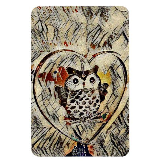 Owl Magneet (Verticaal)