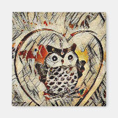 Owl Magneet (Voorkant)