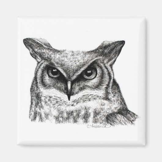Owl Magneet (Voorkant)