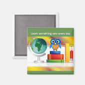 owl magnet (Voorkant / Achterkant)