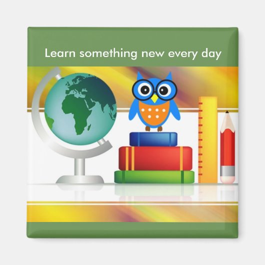 owl magnet (Voorkant)