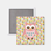 owl magnet (Voorkant / Achterkant)