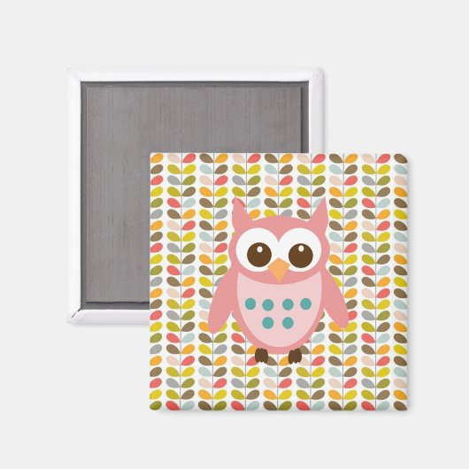 owl magnet (Voorkant / Achterkant)