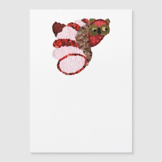 Owl Magnetische Kaart (Voorkant)