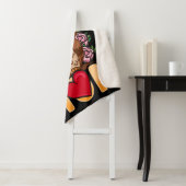 Owl mama | Gift for Owner Owl Mam Sherpa Deken (In situ)