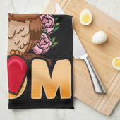 Owl mama | Gift for Owner Owl Mam Theedoek (Quarter Fold)
