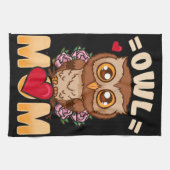 Owl mama | Gift for Owner Owl Mam Theedoek (Horizontaal)