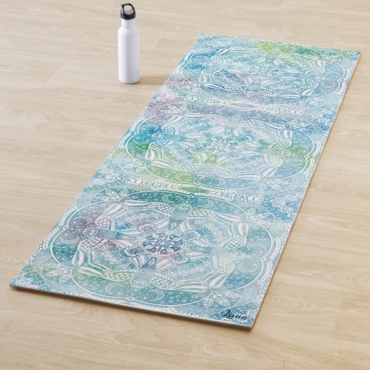 Owl Mandala Zen Yogamat (In situ)