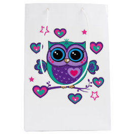 Owl Medium Cadeauzakje
