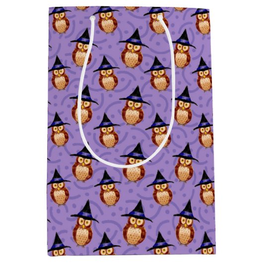 Owl Medium Cadeauzakje (Voorkant)