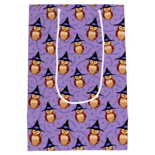 Owl Medium Cadeauzakje (Achterkant)