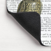 Owl met Antlers vlakte 2 Muismat (Hoek)