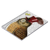 Owl met bovenste hak 3 notitieboek (Linkerzijde)