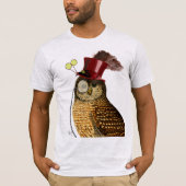 Owl met bovenste hak 3 t-shirt (Voorkant)