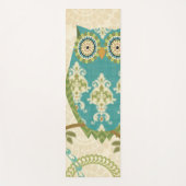 Owl met Circulaire Patronen Yogamat (Voorkant)