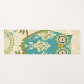 Owl met Circulaire Patronen Yogamat (Voorkant (horizontaal))